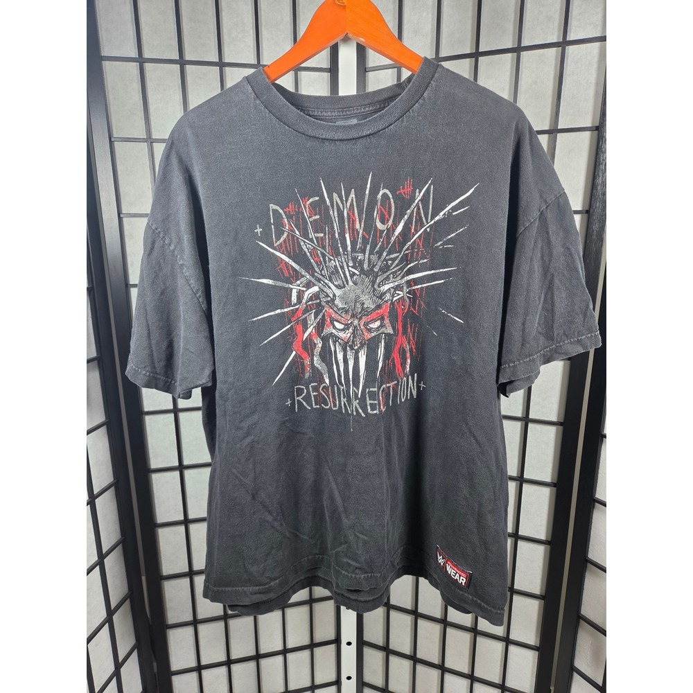 Y2k WWE Finn Balor Demon Resurrection Graphic T-Shirt Mens 2XL
